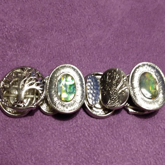 Silver tone & Albacore Bracelet - Picture 2 of 6